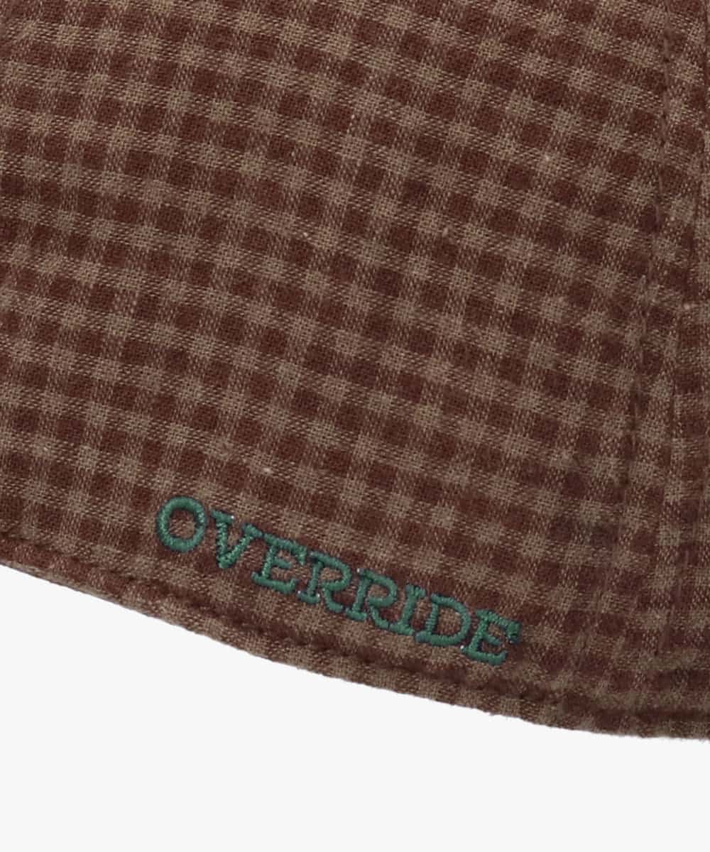 OVERRIDE  L/C CHECK EMB CAP SG — 商品写真 28