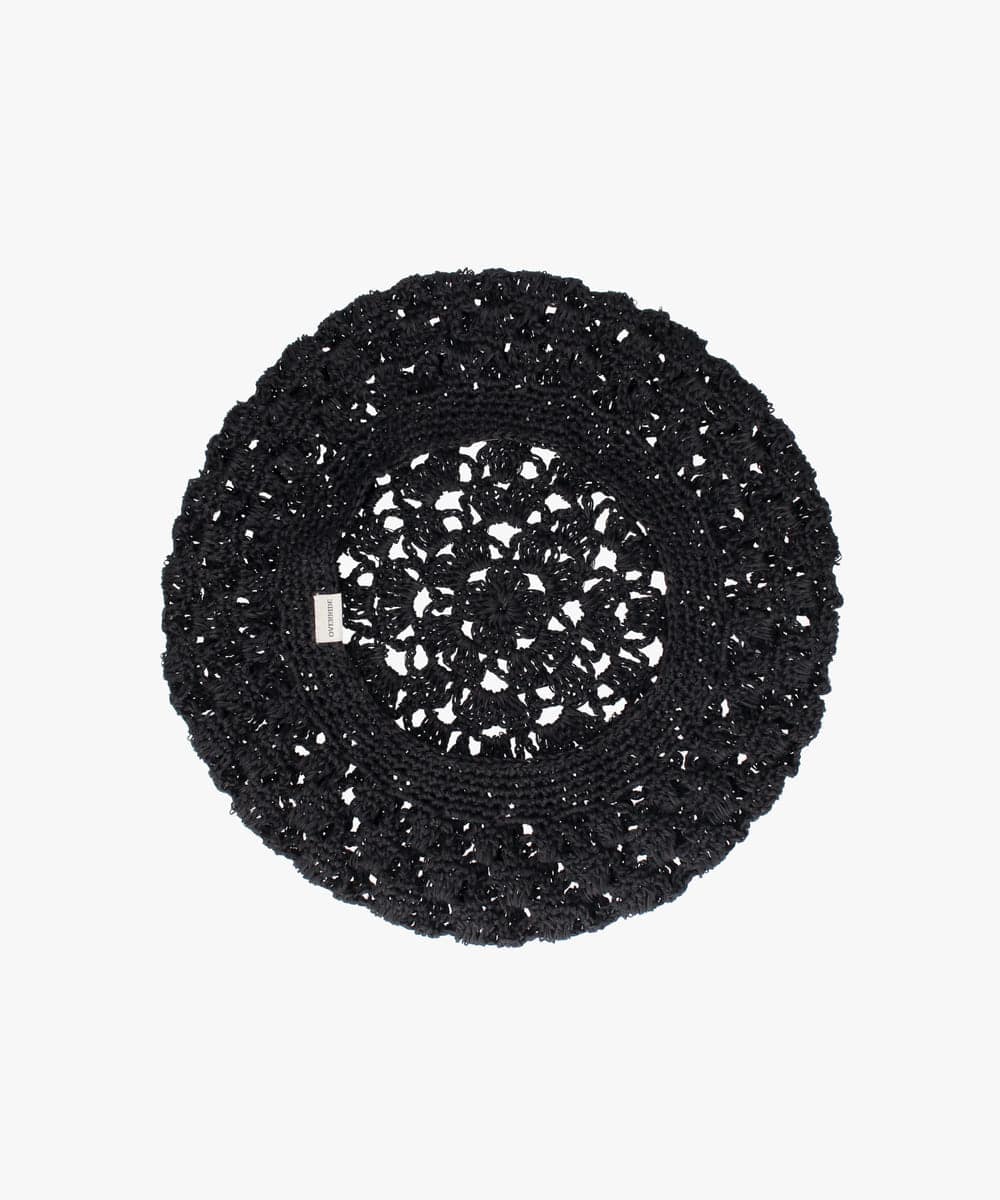 OVERRIDE  REC CROCHET BERET SG・貝雷帽 — 商品照片 11