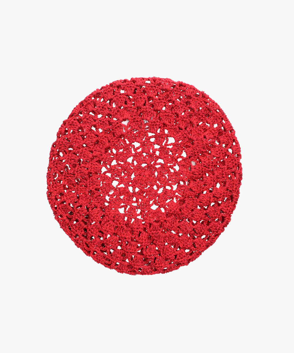 OVERRIDE  REC CROCHET BERET SG・貝雷帽 — 商品照片 12