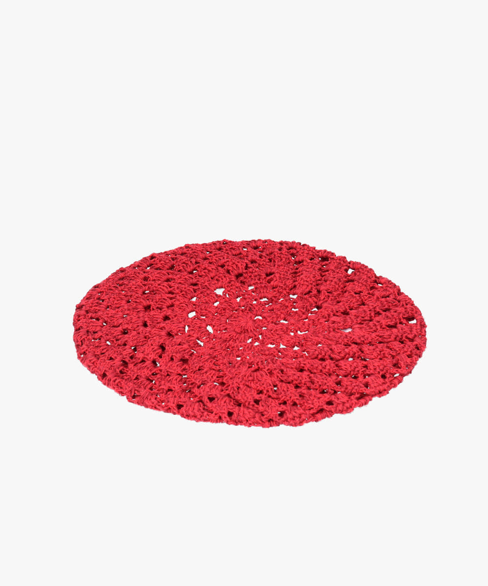 OVERRIDE  REC CROCHET BERET SG・貝雷帽 — 商品照片 14