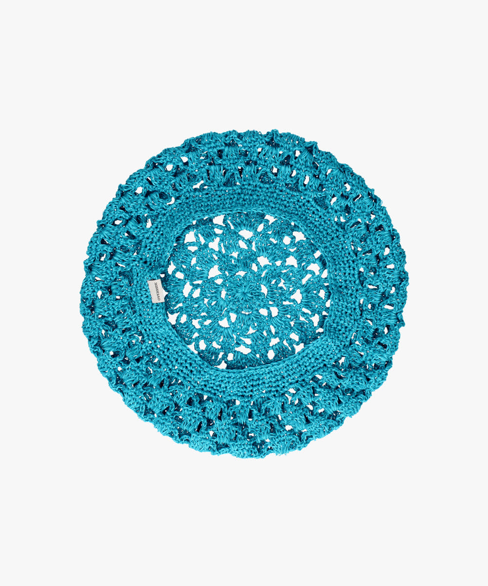OVERRIDE  REC CROCHET BERET SG・貝雷帽 — 商品照片 7