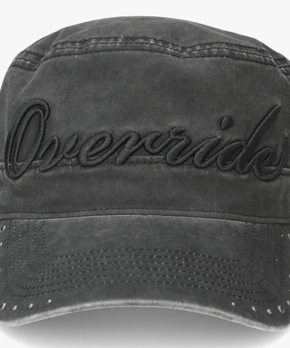 OVERRIDE  PIGMENT TWILL DE GAULLE CAP — 商品写真 16