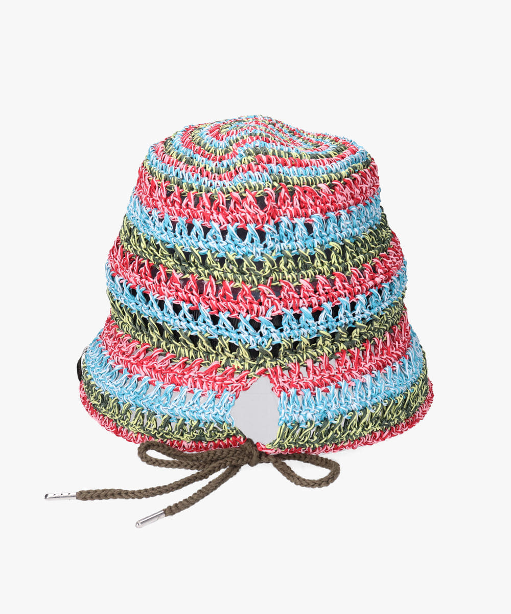 OVERRIDE  PAPER CROCHET MARINE HAT — Product photo 6