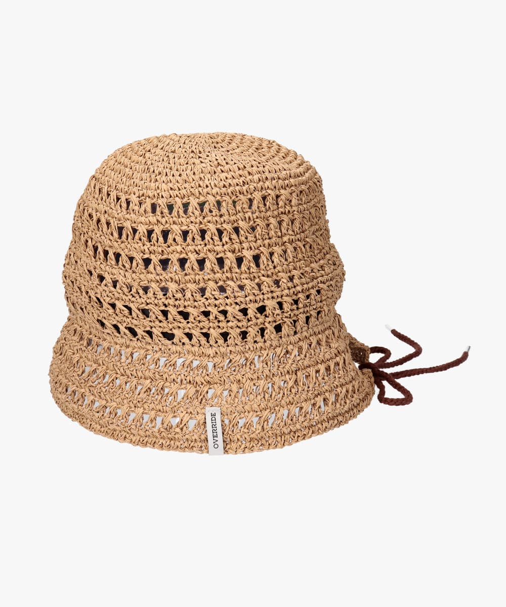 OVERRIDE  PAPER CROCHET MARINE HAT — Product photo 22