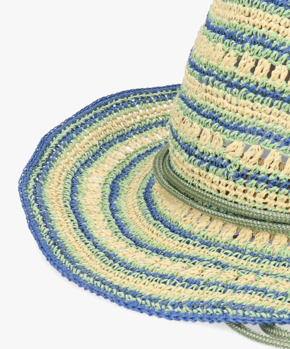 OVERRIDE  PAPER BO CROCHET HAT — 商品写真 18
