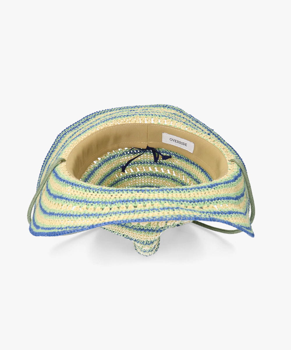 OVERRIDE  PAPER BO CROCHET HAT — 商品写真 16