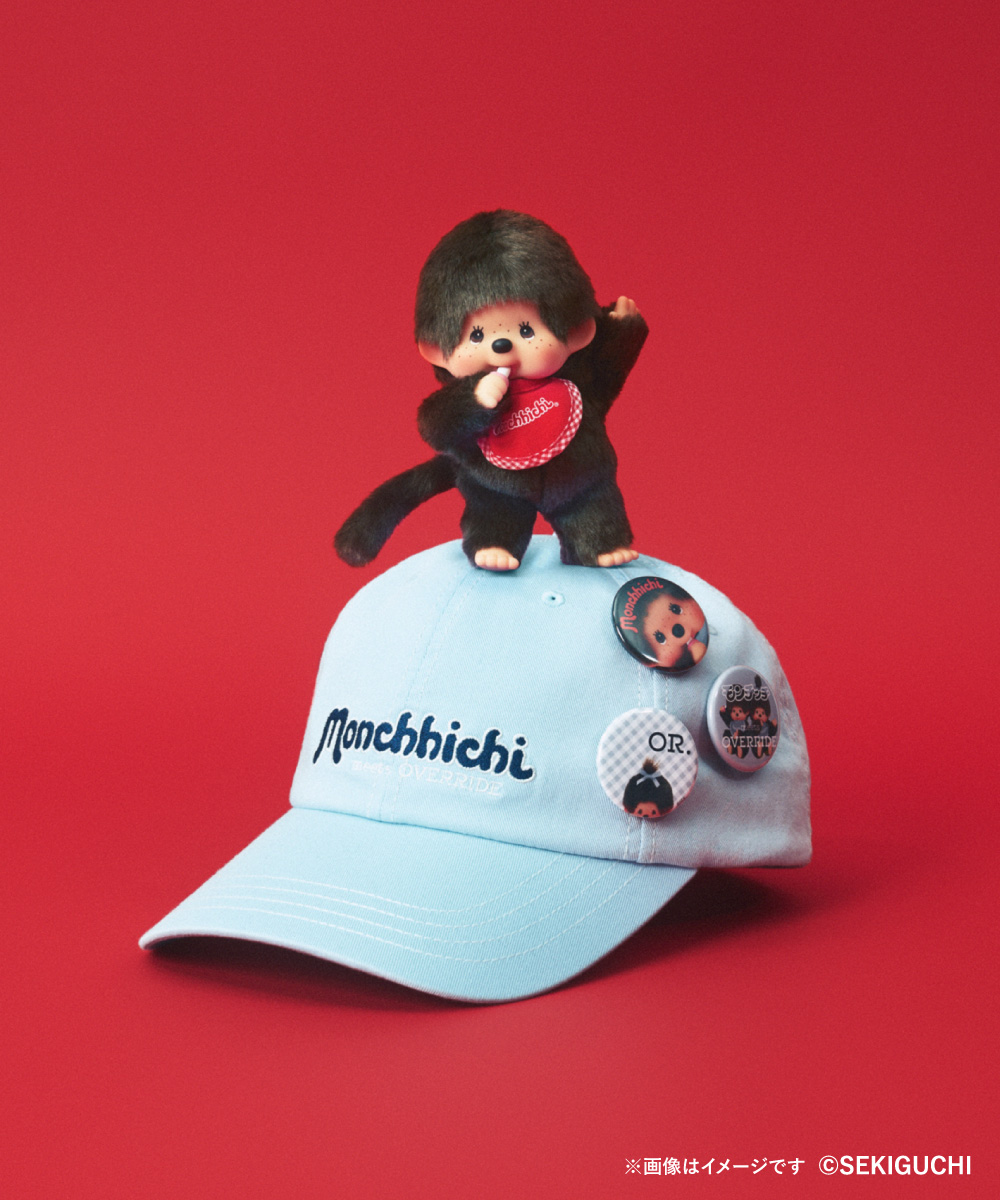 【予約】OVERRIDE  x Monchhichi BADGE CAP