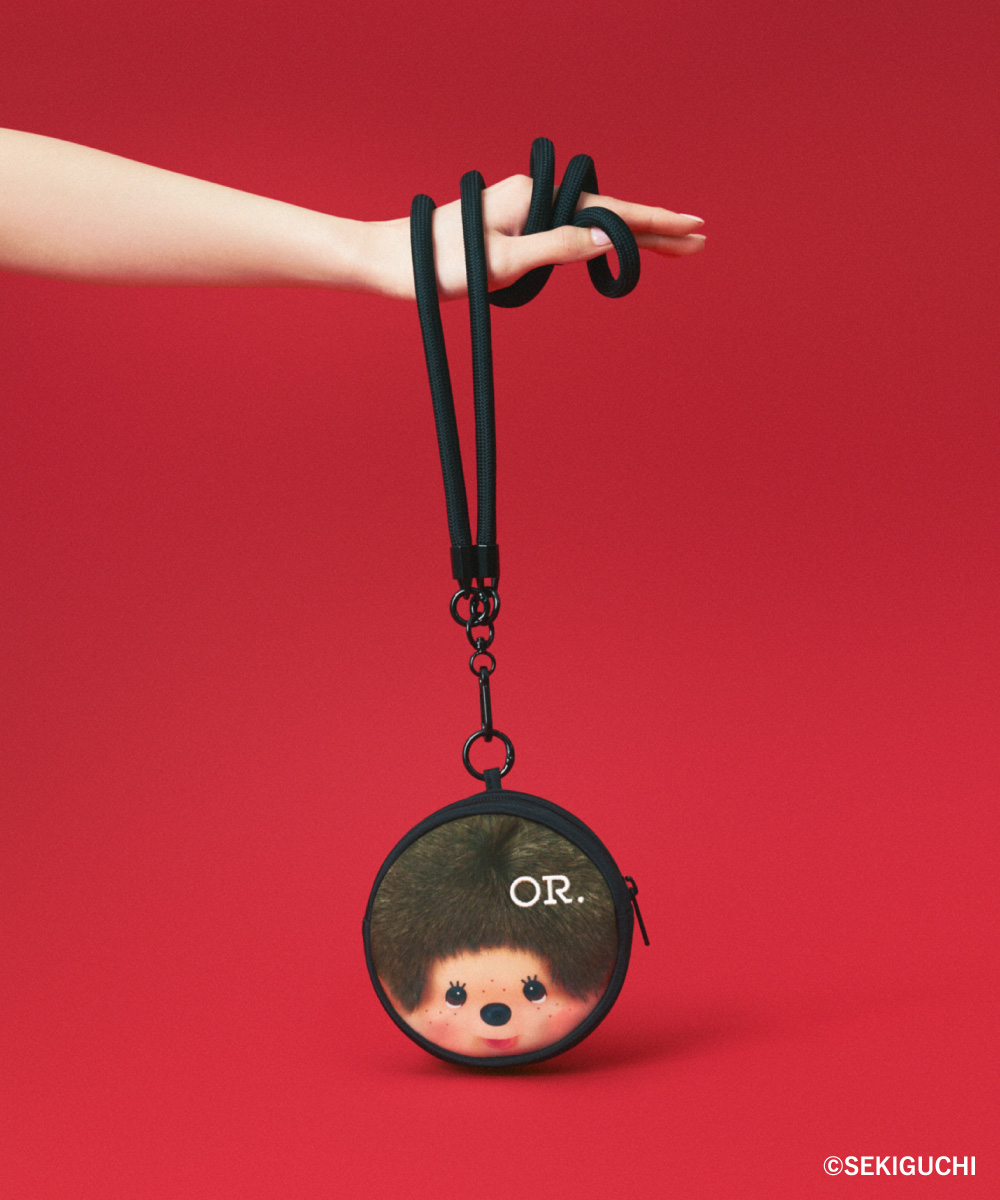 【予約】OVERRIDE  x Monchhichi STRAP POUCH