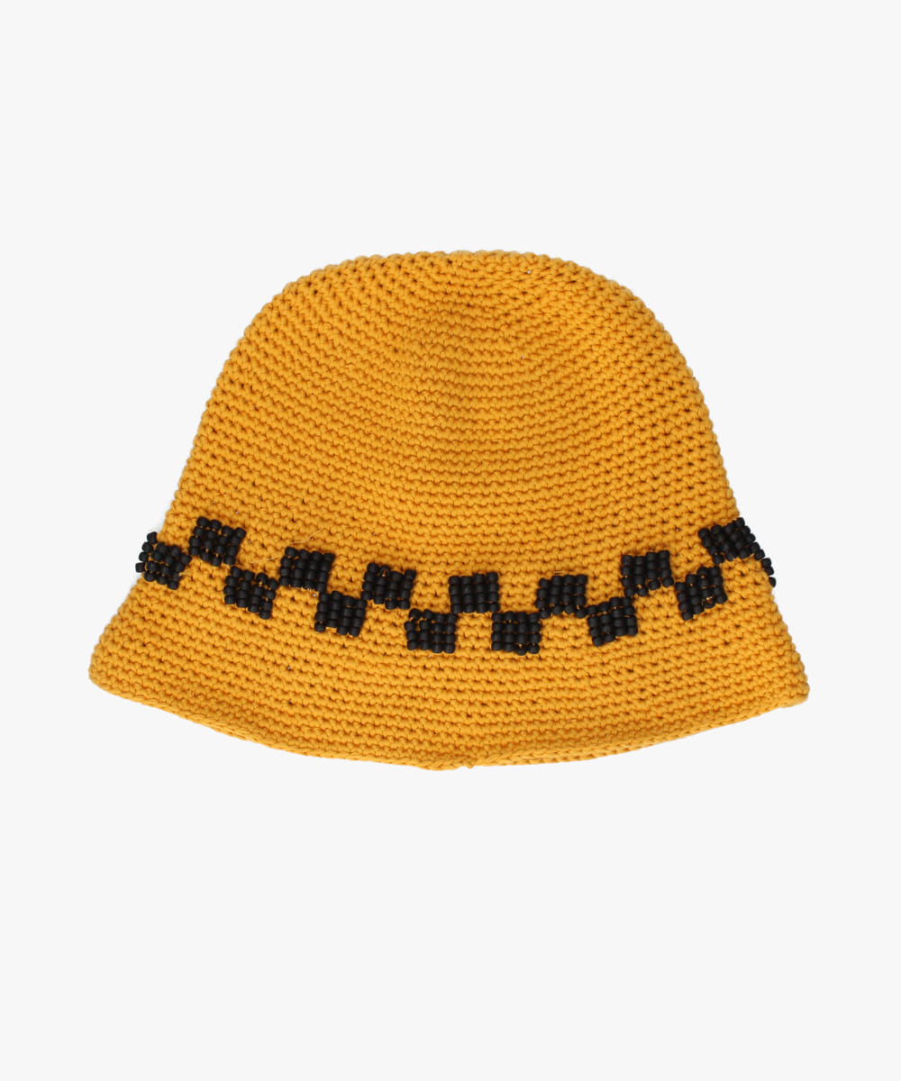 OVERRIDE  BEADED KNIT BUCKET・帽款 — 商品照片 2