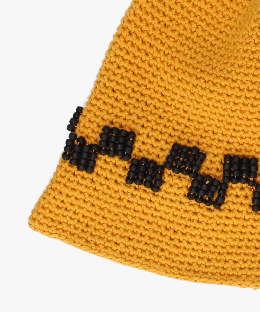 OVERRIDE  BEADED KNIT BUCKET・帽款 — 商品照片 3