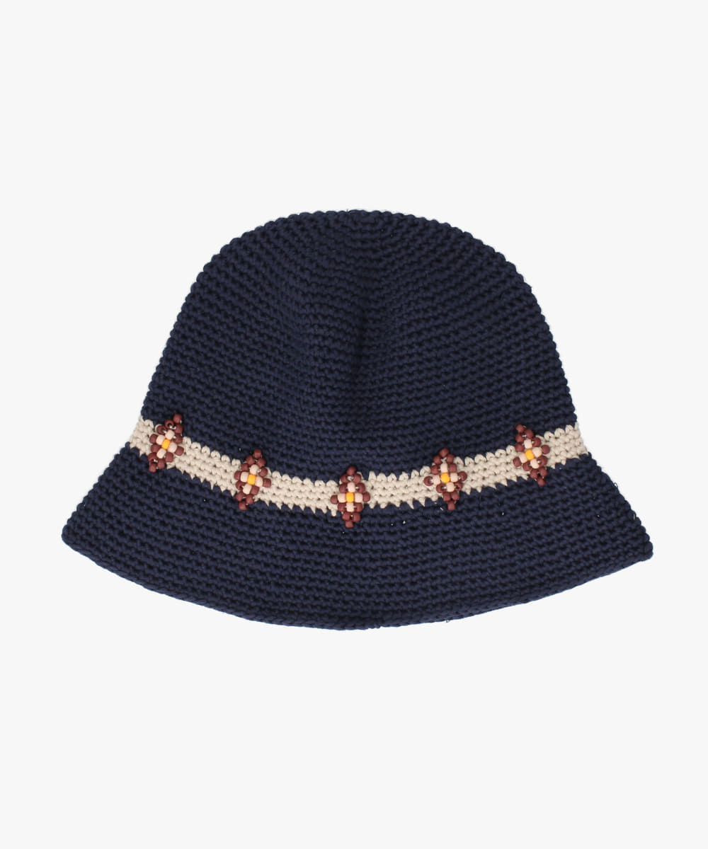 OVERRIDE  BEADED KNIT BUCKET・帽款 — 商品照片 10