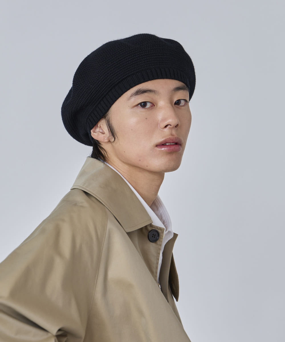 OVERRIDE  WASHABLE WOOL TAM BERET