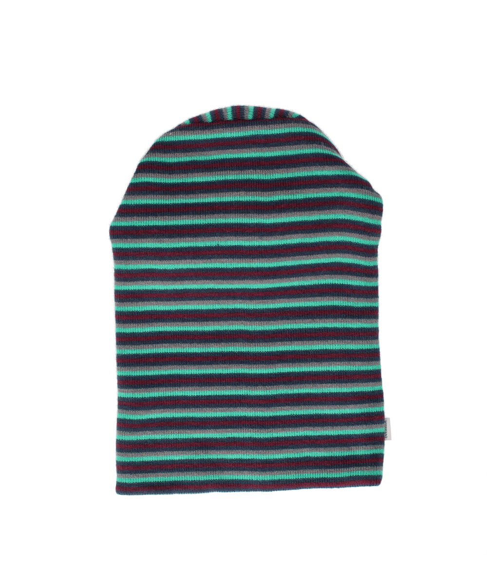 OVERRIDE  REP PILLBOX LONG BEANIE・平頂小圓帽 — 商品照片 17