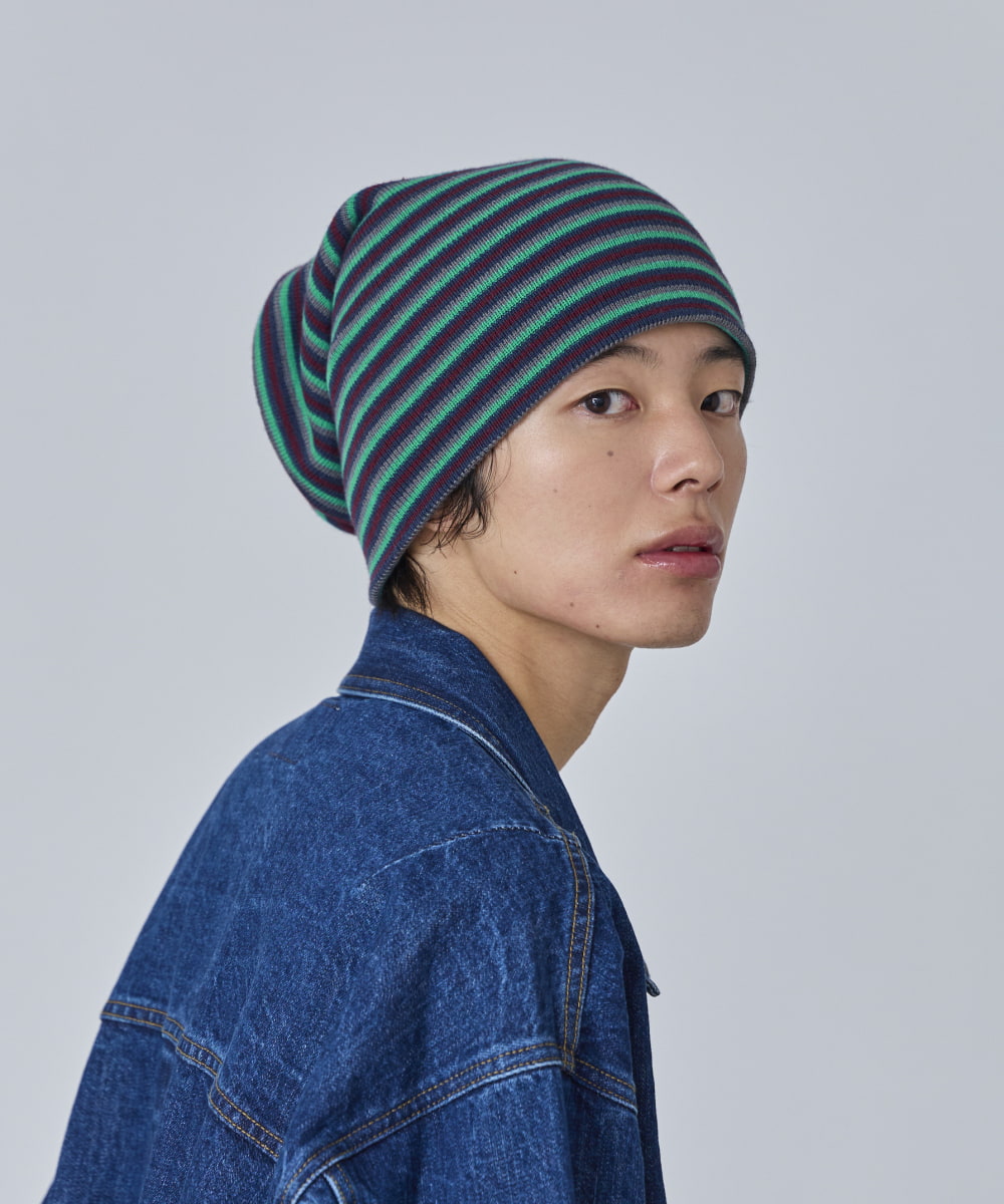 OVERRIDE  REP PILLBOX LONG BEANIE