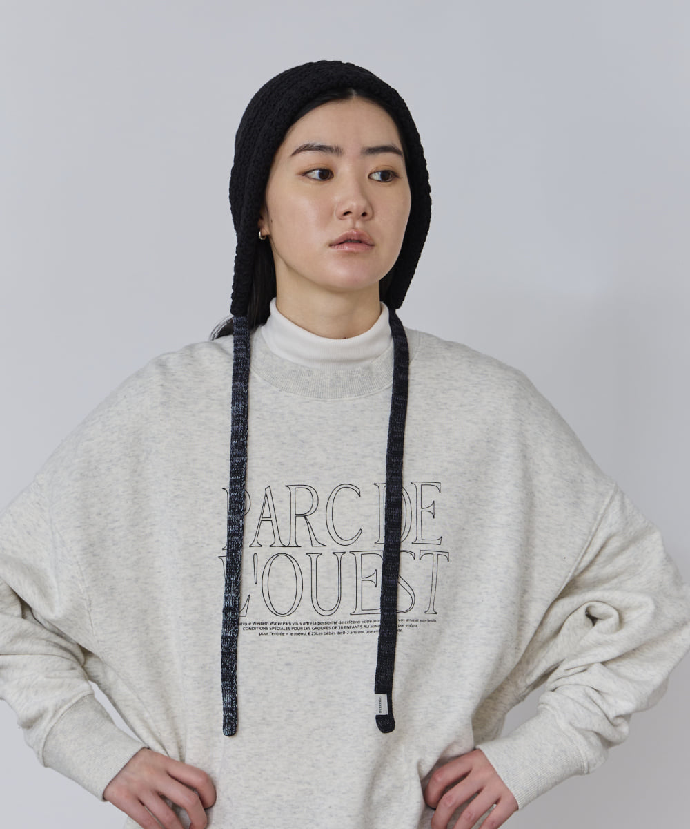 OVERRIDE  KNIT WAFFLE HOOD BEANIE SGP