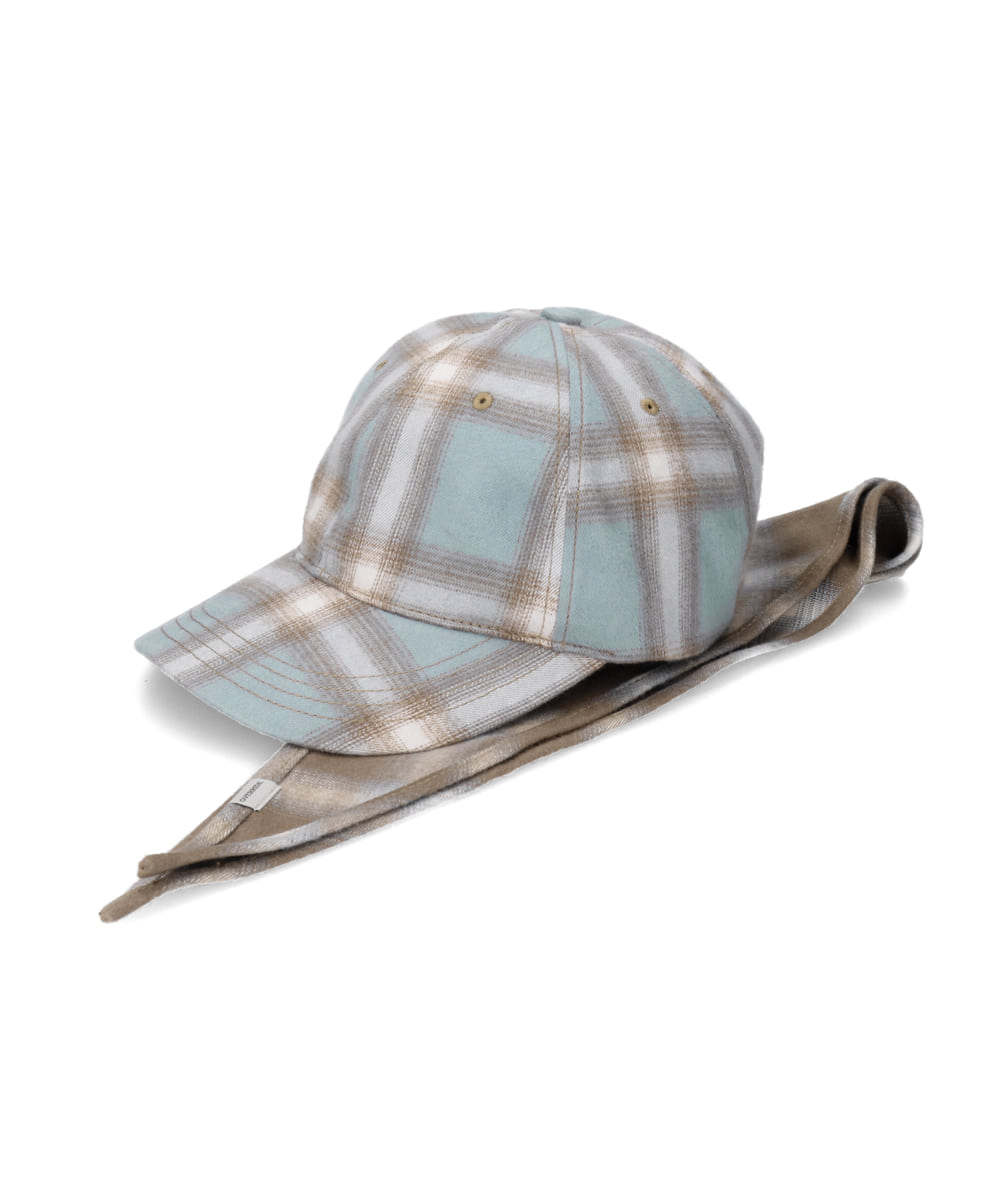 OVERRIDE  CHECK PATTERN SCARF&CAP — 商品写真 8