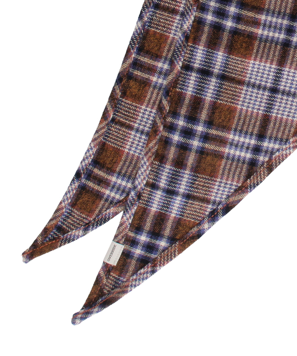 OVERRIDE  CHECK PATTERN SCARF&CAP — 商品写真 38