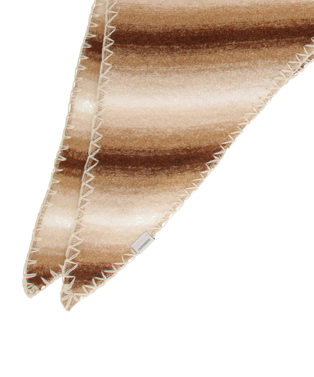 OVERRIDE  KNIT GRADATION SCARF — 商品写真 18