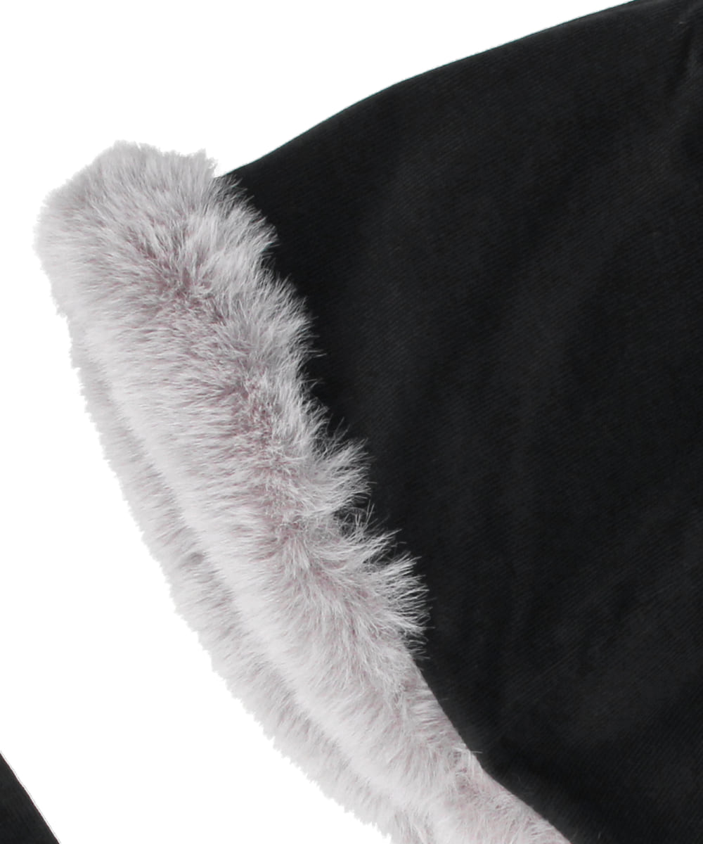 OVERRIDE  CORD MIX FUR BONNET — 商品写真 17