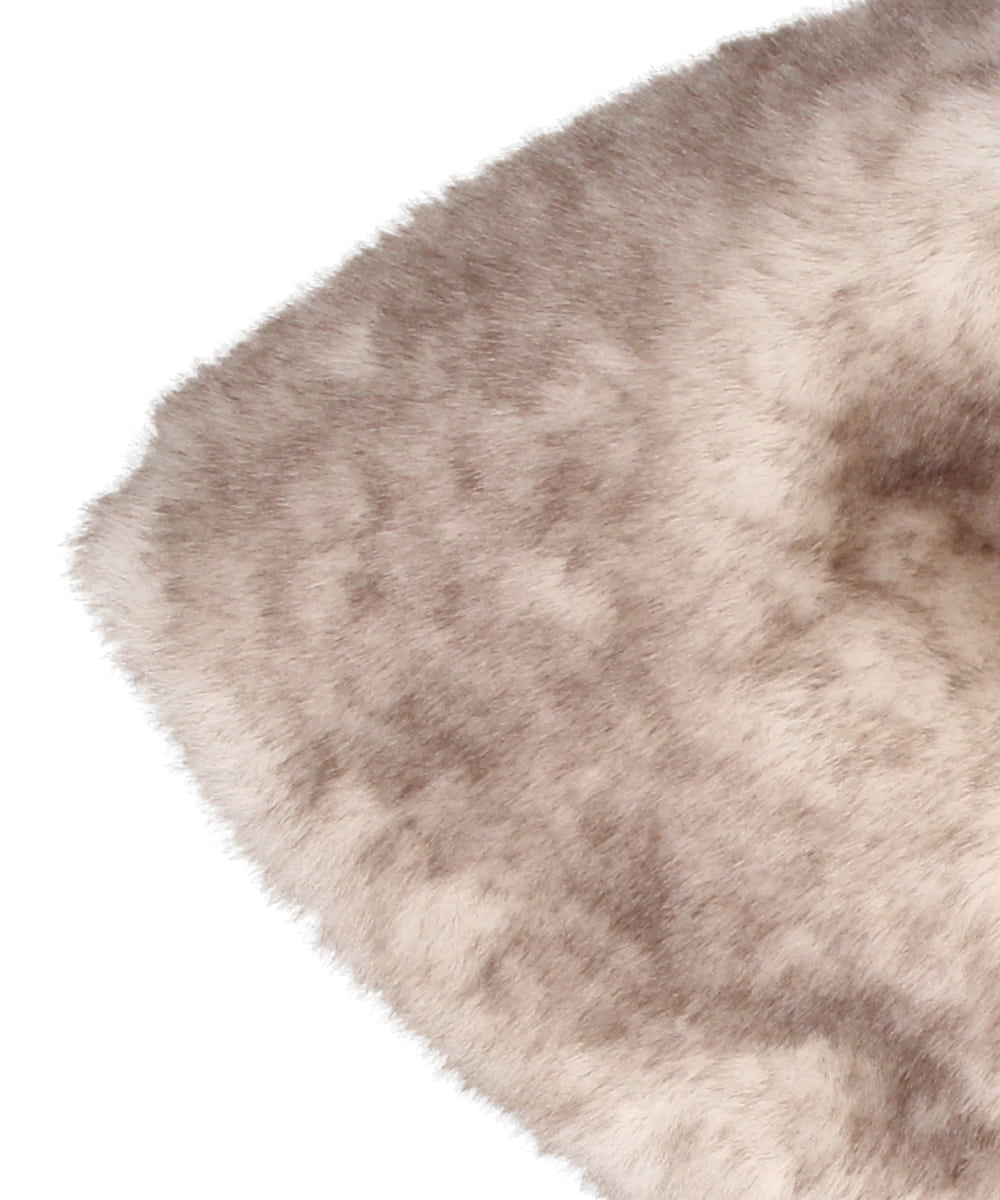 OVERRIDE  CORD MIX FUR BONNET — 商品写真 12