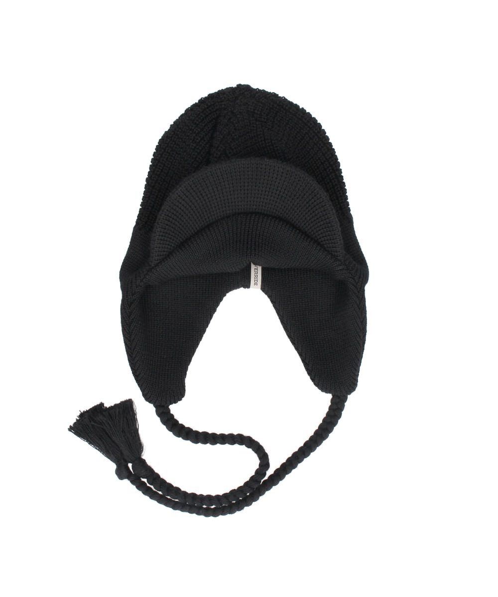 OVERRIDE  WS WOOL KNIT GUIDE CAP・鴨舌帽 — 商品照片 11