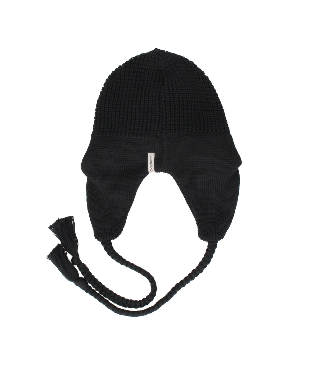 OVERRIDE  WS WOOL KNIT GUIDE CAP・鴨舌帽 — 商品照片 12