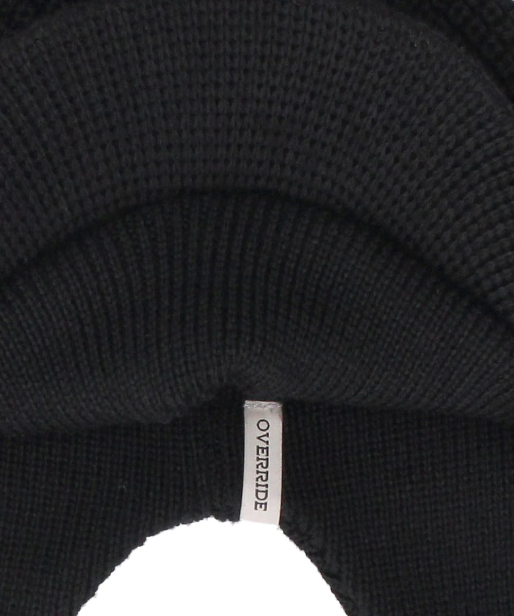 OVERRIDE  WS WOOL KNIT GUIDE CAP・鴨舌帽 — 商品照片 17