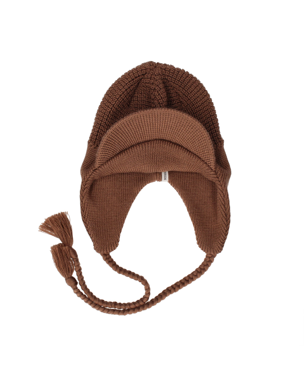 OVERRIDE  WS WOOL KNIT GUIDE CAP・鴨舌帽 — 商品照片 23