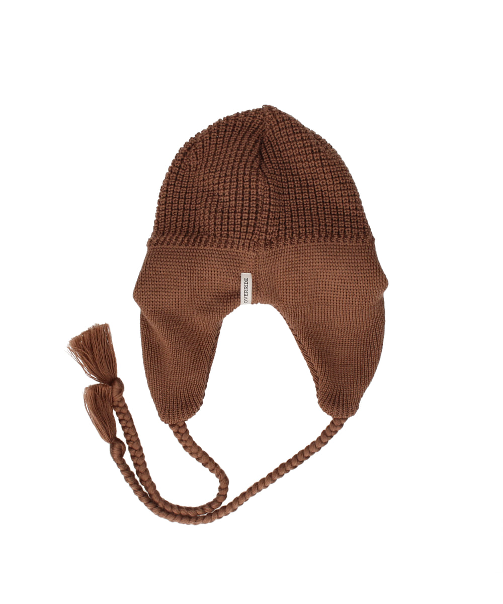 OVERRIDE  WS WOOL KNIT GUIDE CAP・鴨舌帽 — 商品照片 24