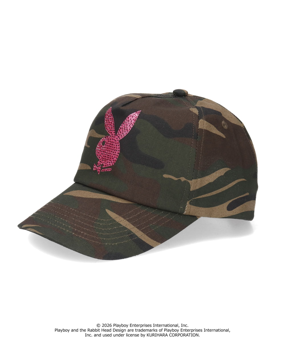 PLAYBOY  RHINESTONE 5PANEL CAP