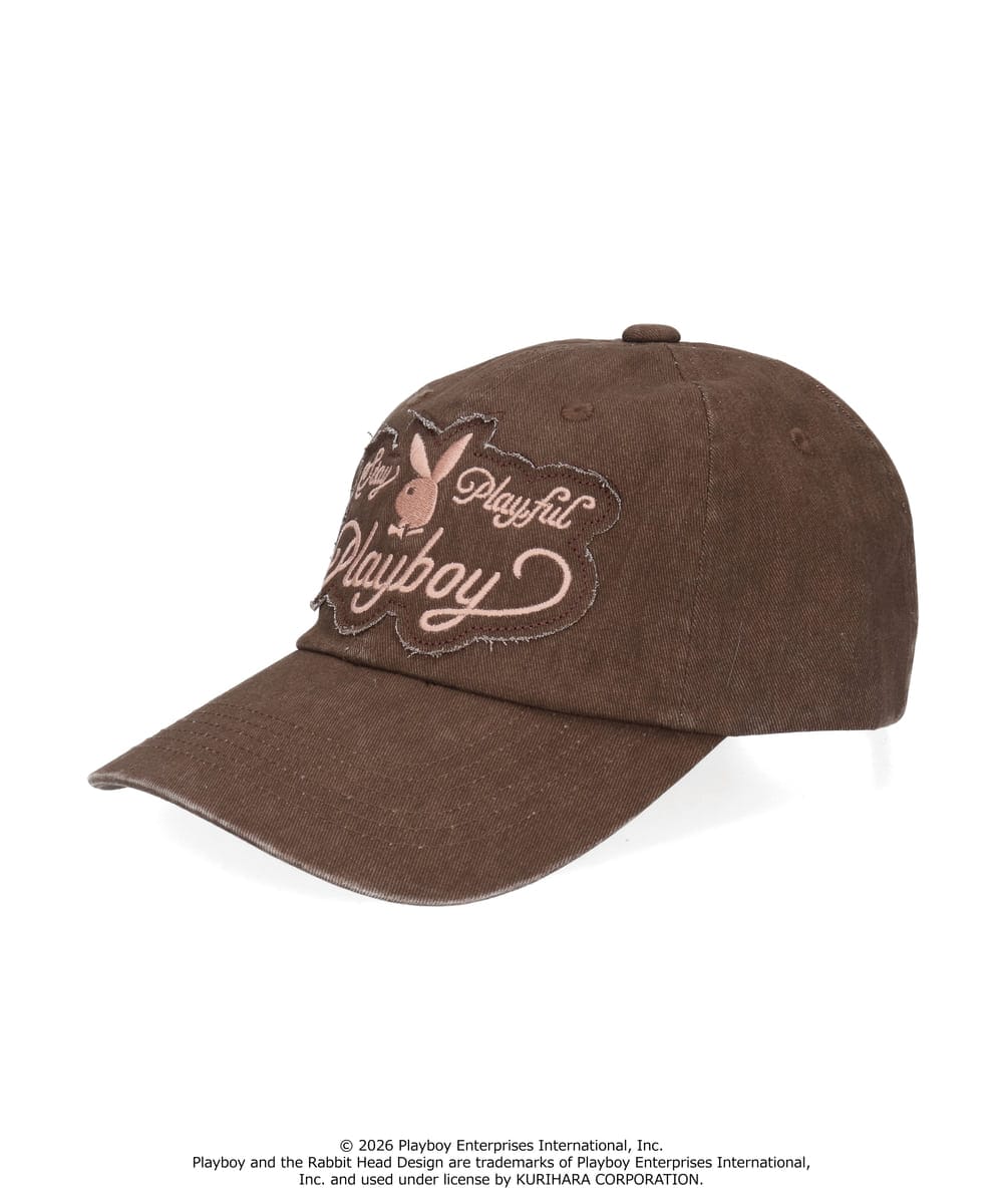 PLAYBOY  GRUNGE WASHED CAP