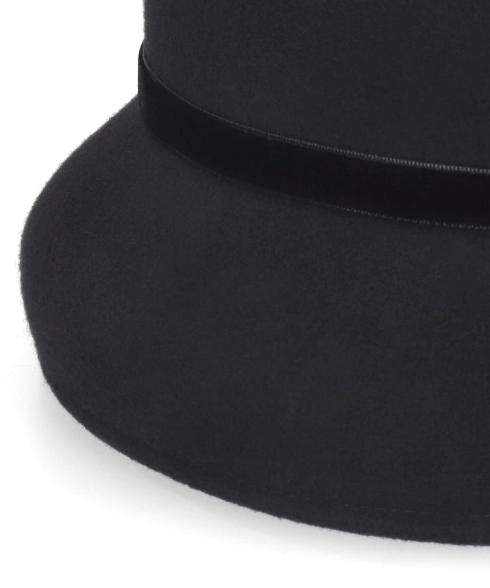 Chapeau d' O  Back Ribbon Felt Cloche — Product photo 18