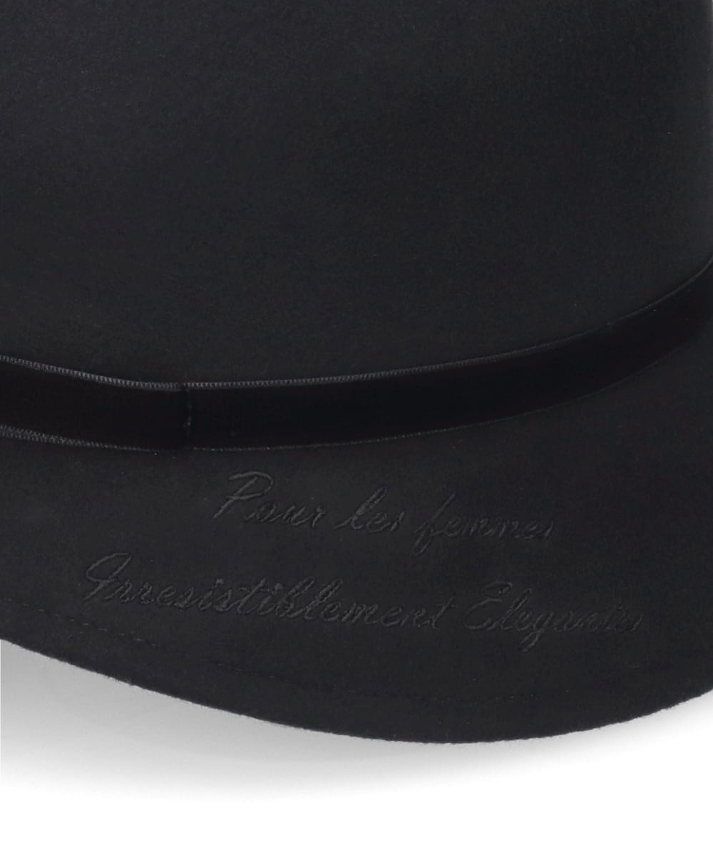 Chapeau d' O  Back Ribbon Felt Cloche — Product photo 13