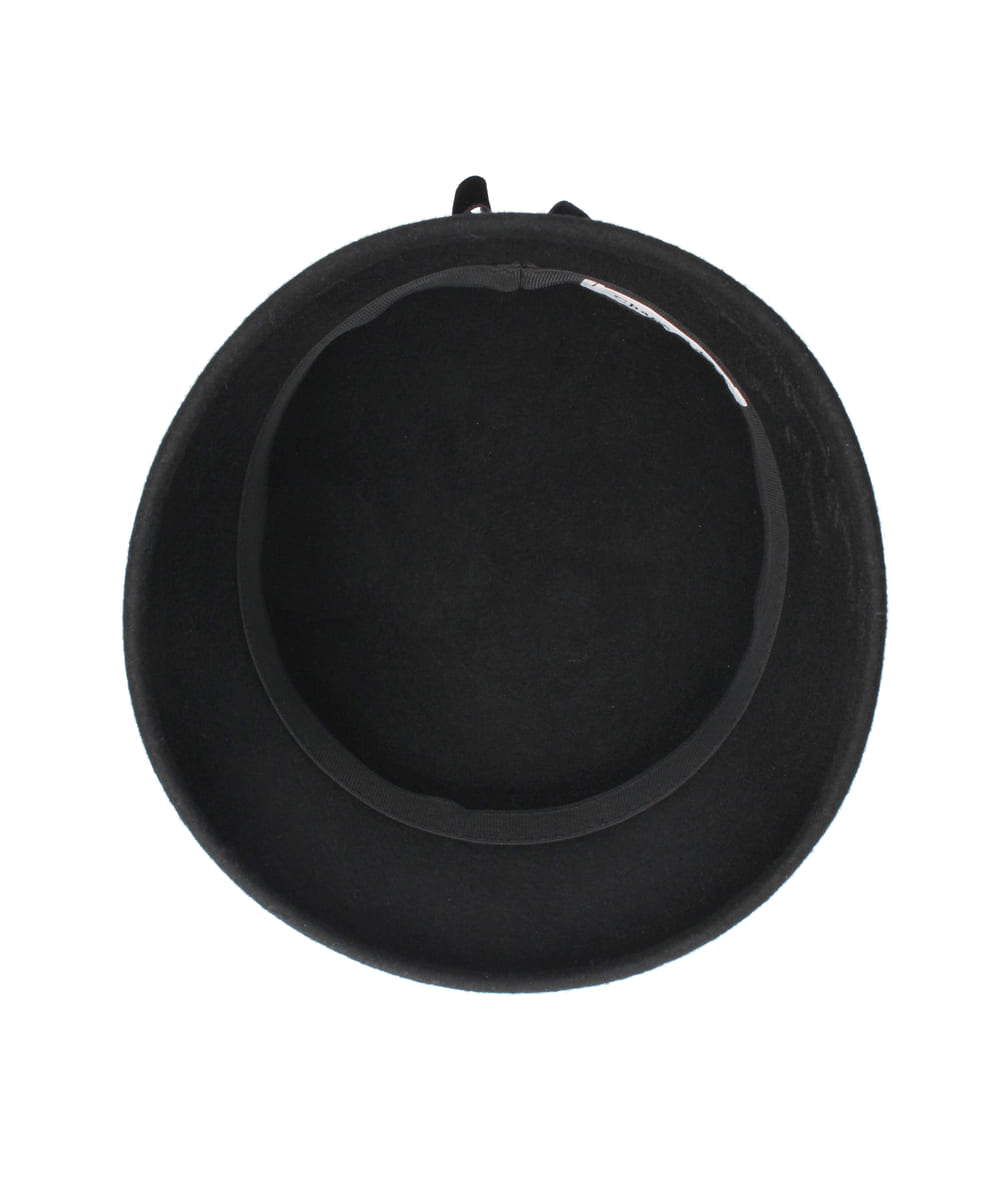 Chapeau d' O  Back Ribbon Felt Cloche — Product photo 14