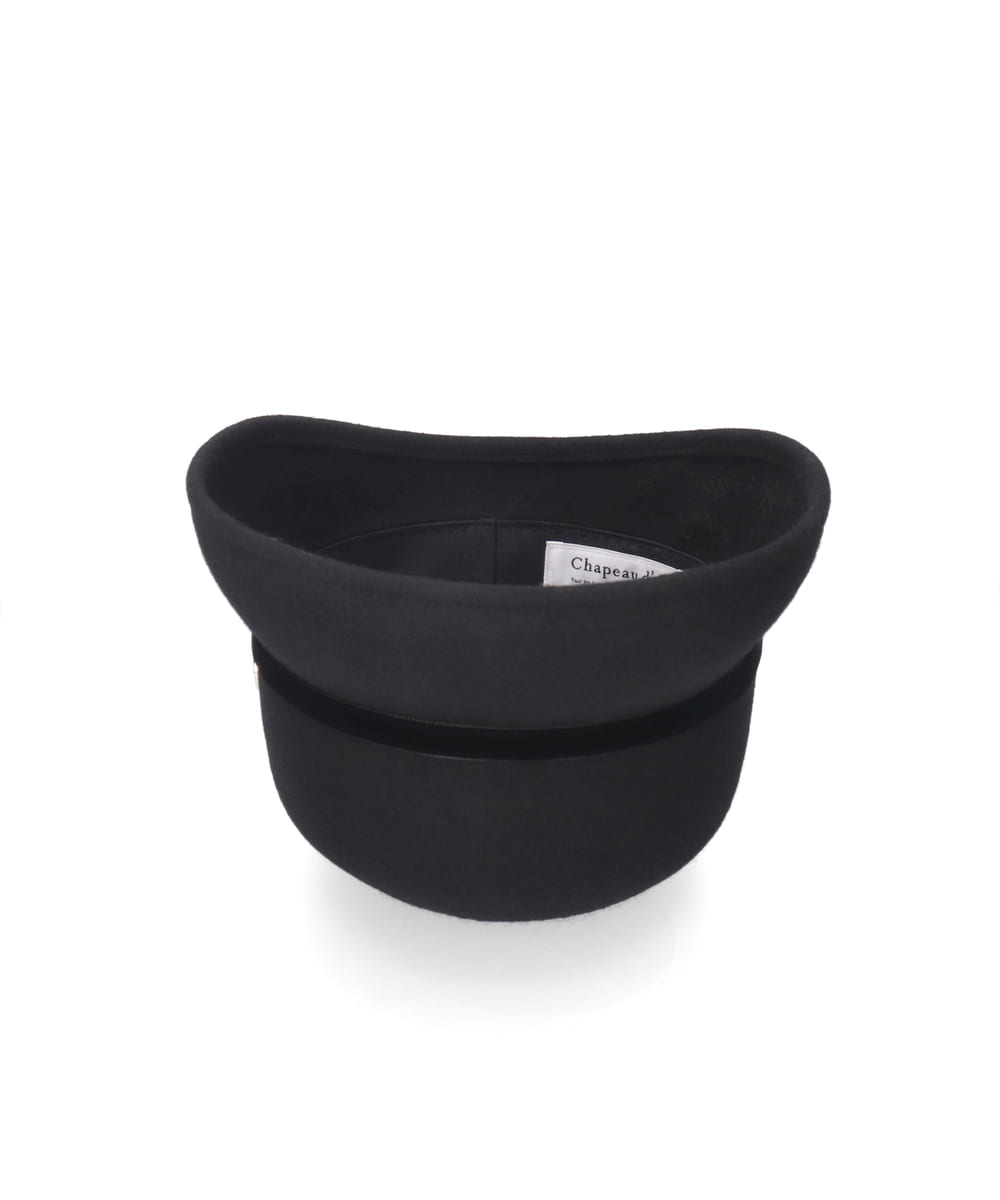 Chapeau d' O  Back Ribbon Felt Cloche — Product photo 15
