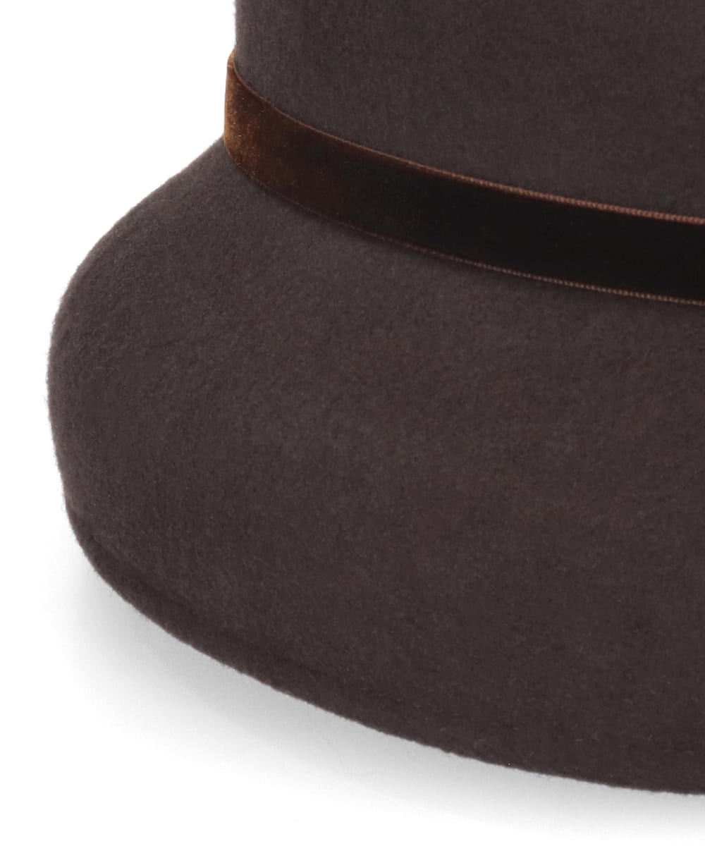 Chapeau d' O  Back Ribbon Felt Cloche — Product photo 7
