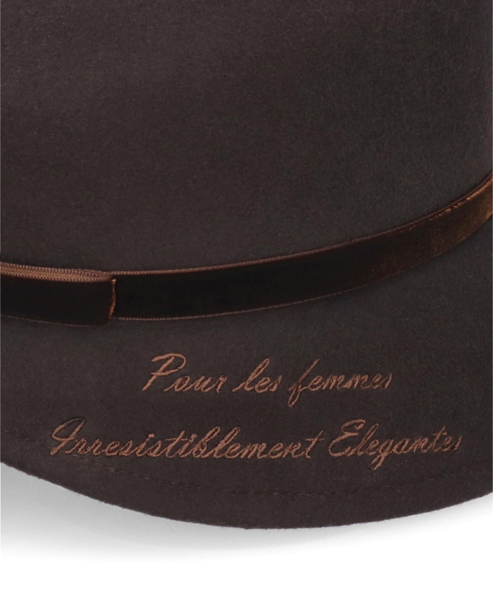 Chapeau d' O  Back Ribbon Felt Cloche — Product photo 8