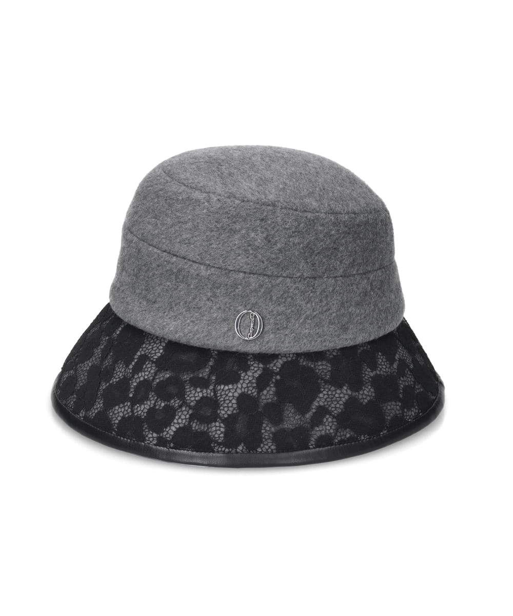 Chapeau d' O  Lace Brim Beaver Cloche — 商品写真 10