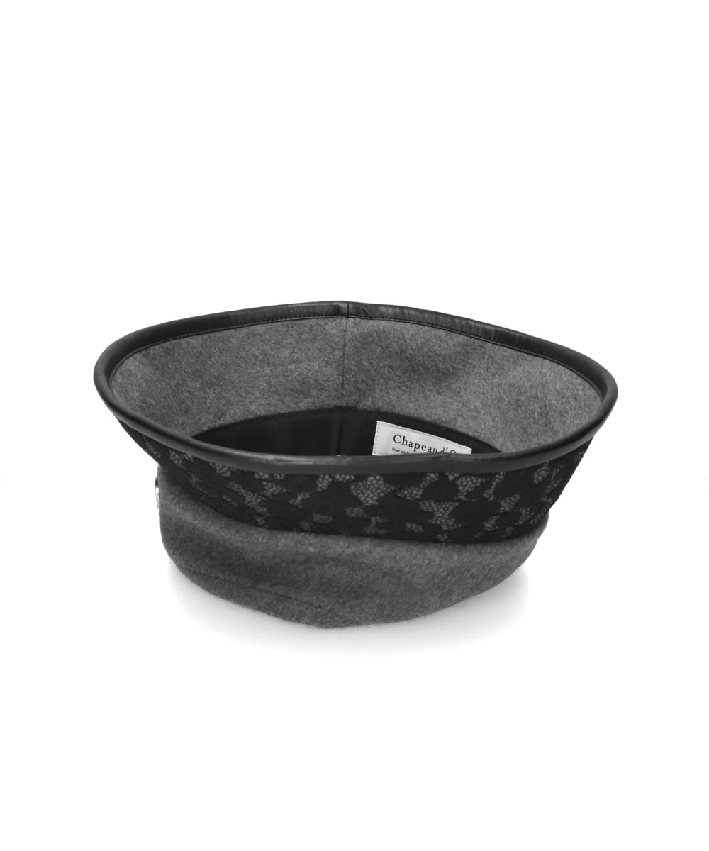 Chapeau d' O  Lace Brim Beaver Cloche — 商品写真 13