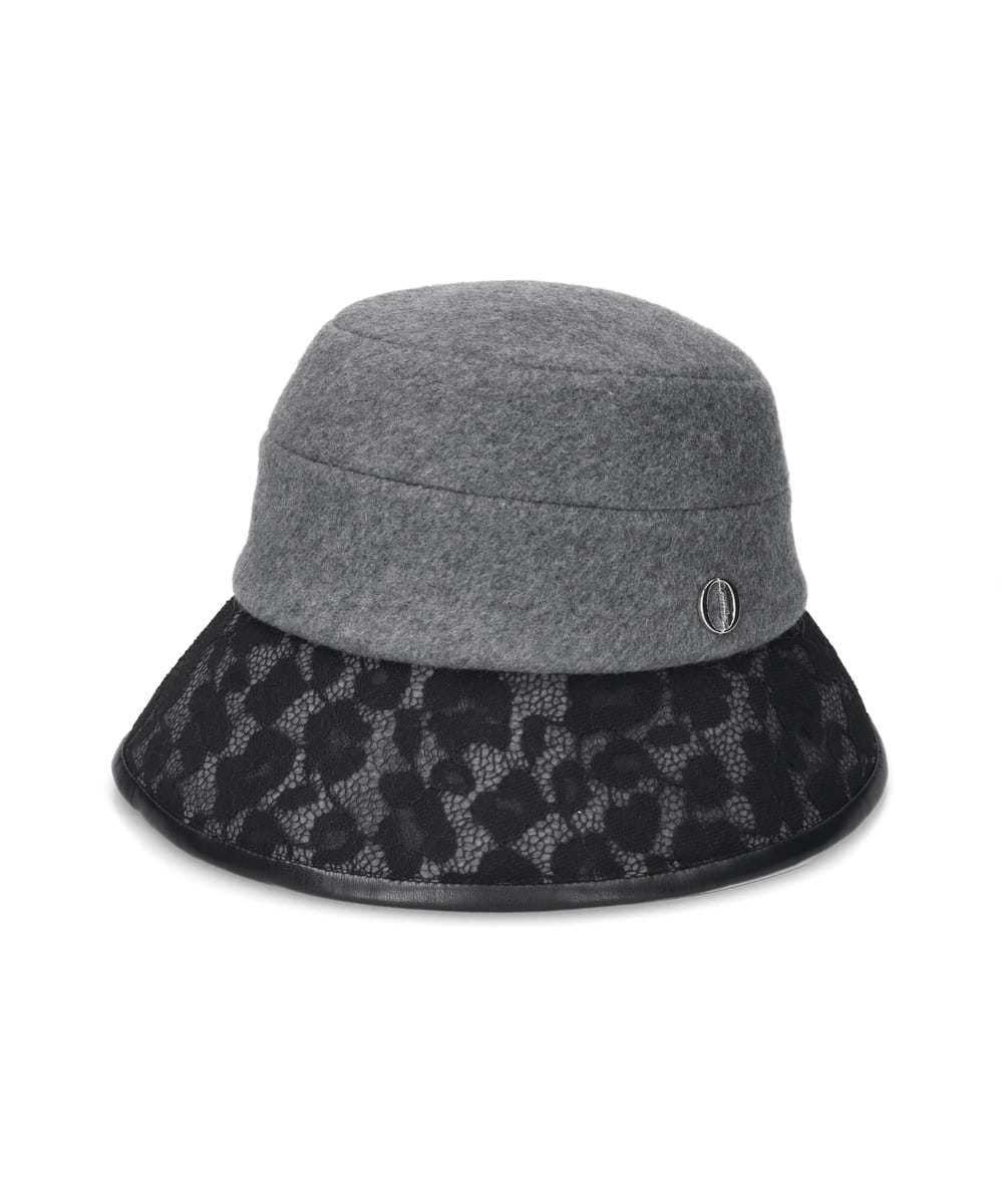 Chapeau d' O  Lace Brim Beaver Cloche