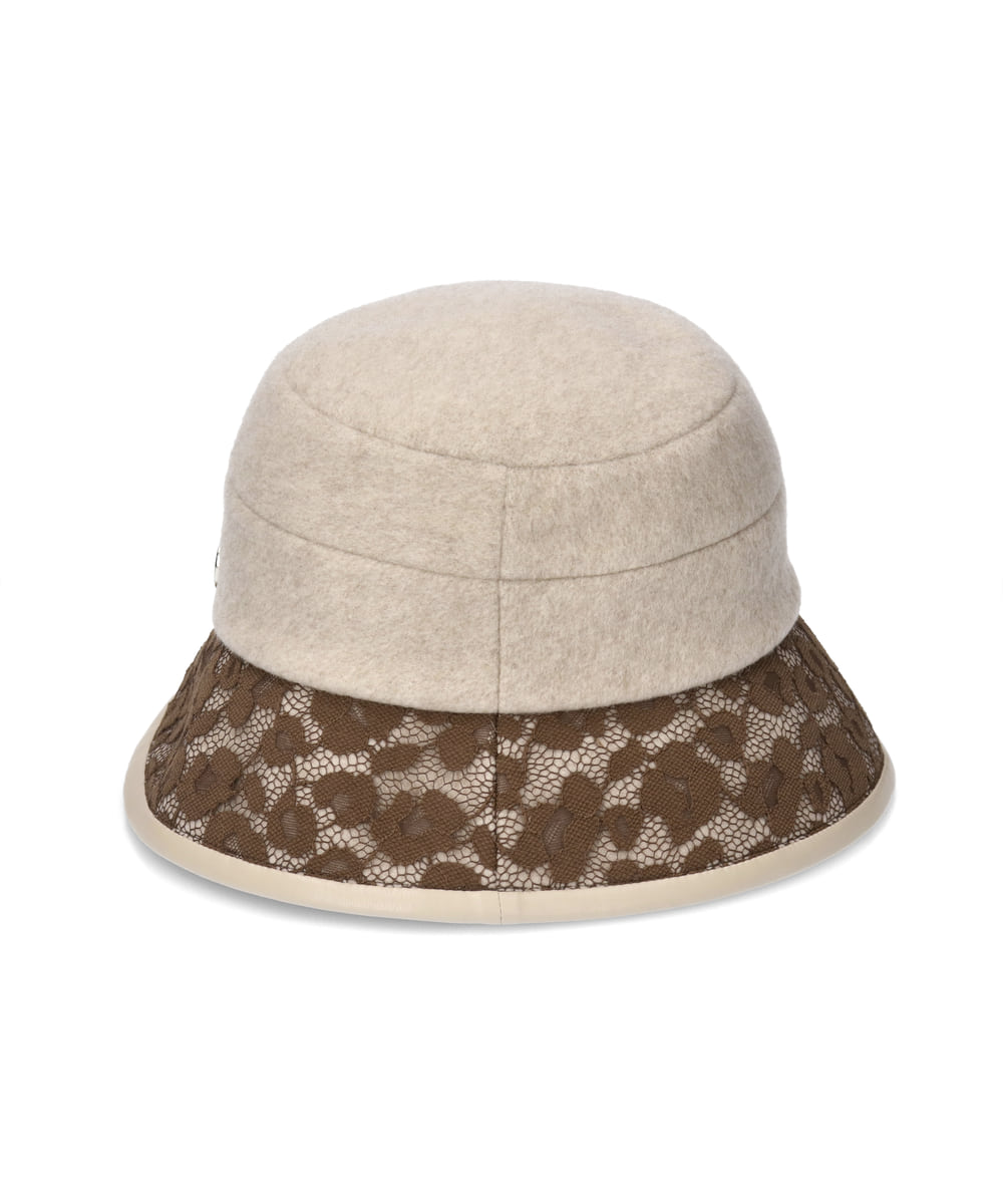 Chapeau d' O  Lace Brim Beaver Cloche — 商品写真 6