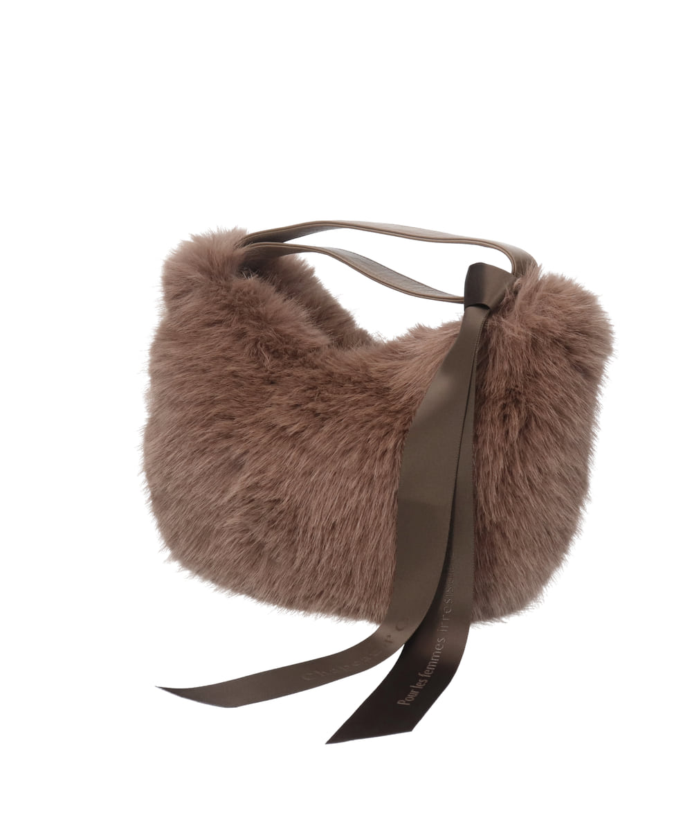 Chapeau d' O  One Handle Fur Bag — 商品写真 4