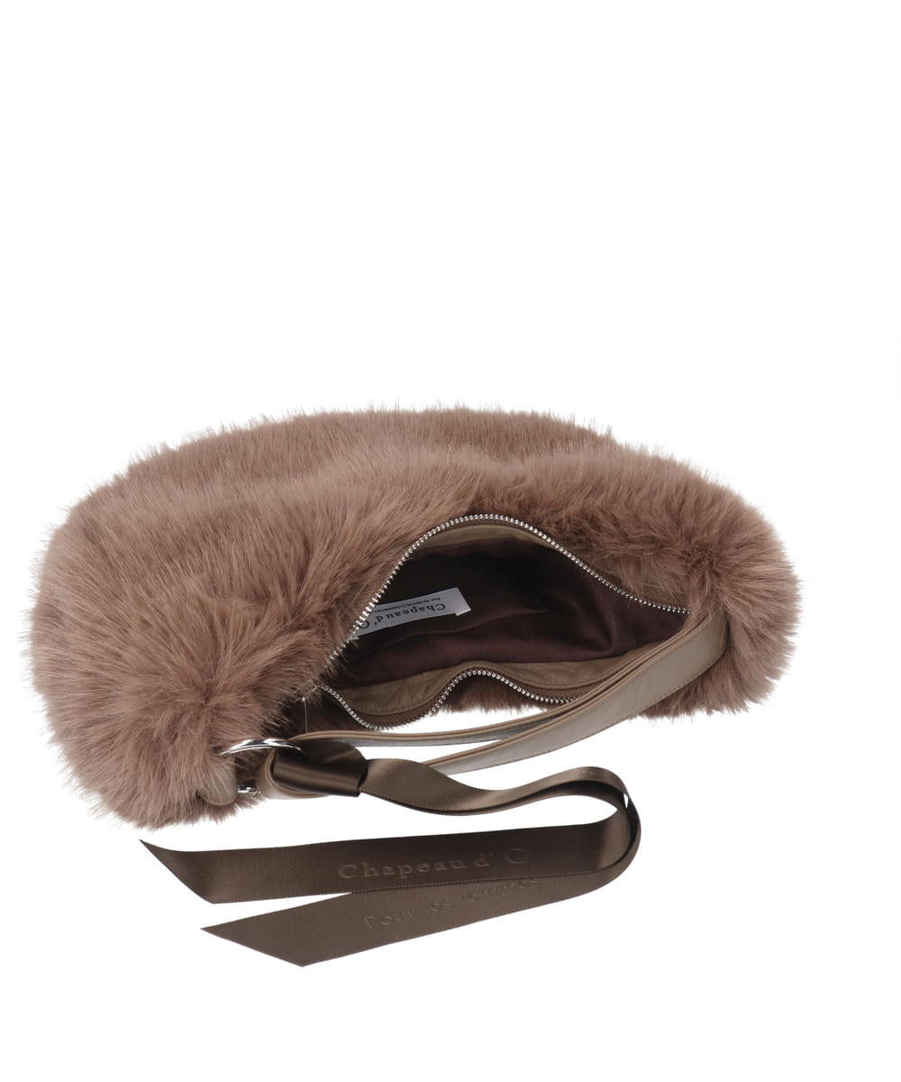 Chapeau d' O  One Handle Fur Bag — 商品写真 7