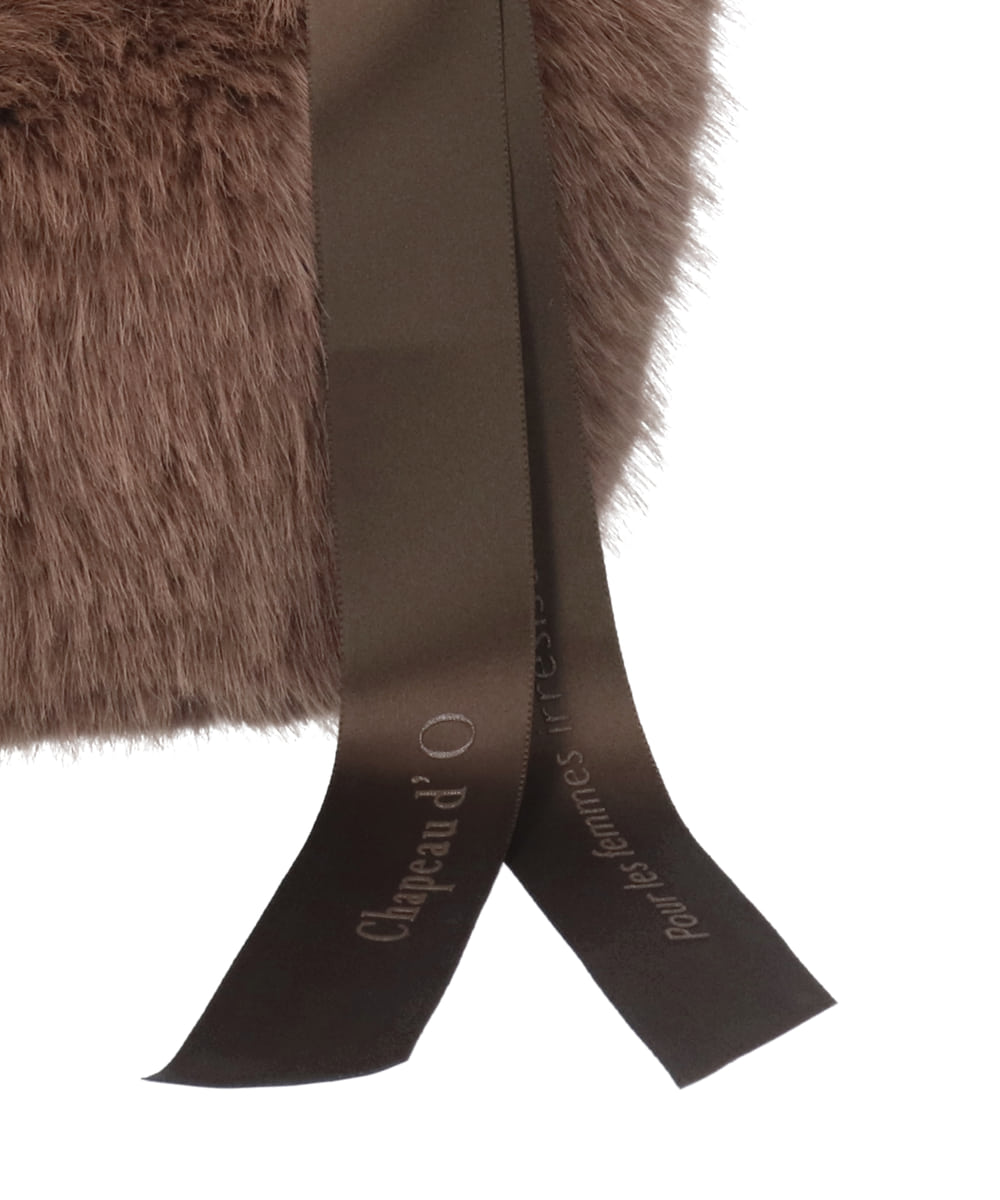 Chapeau d' O  One Handle Fur Bag — 商品写真 9