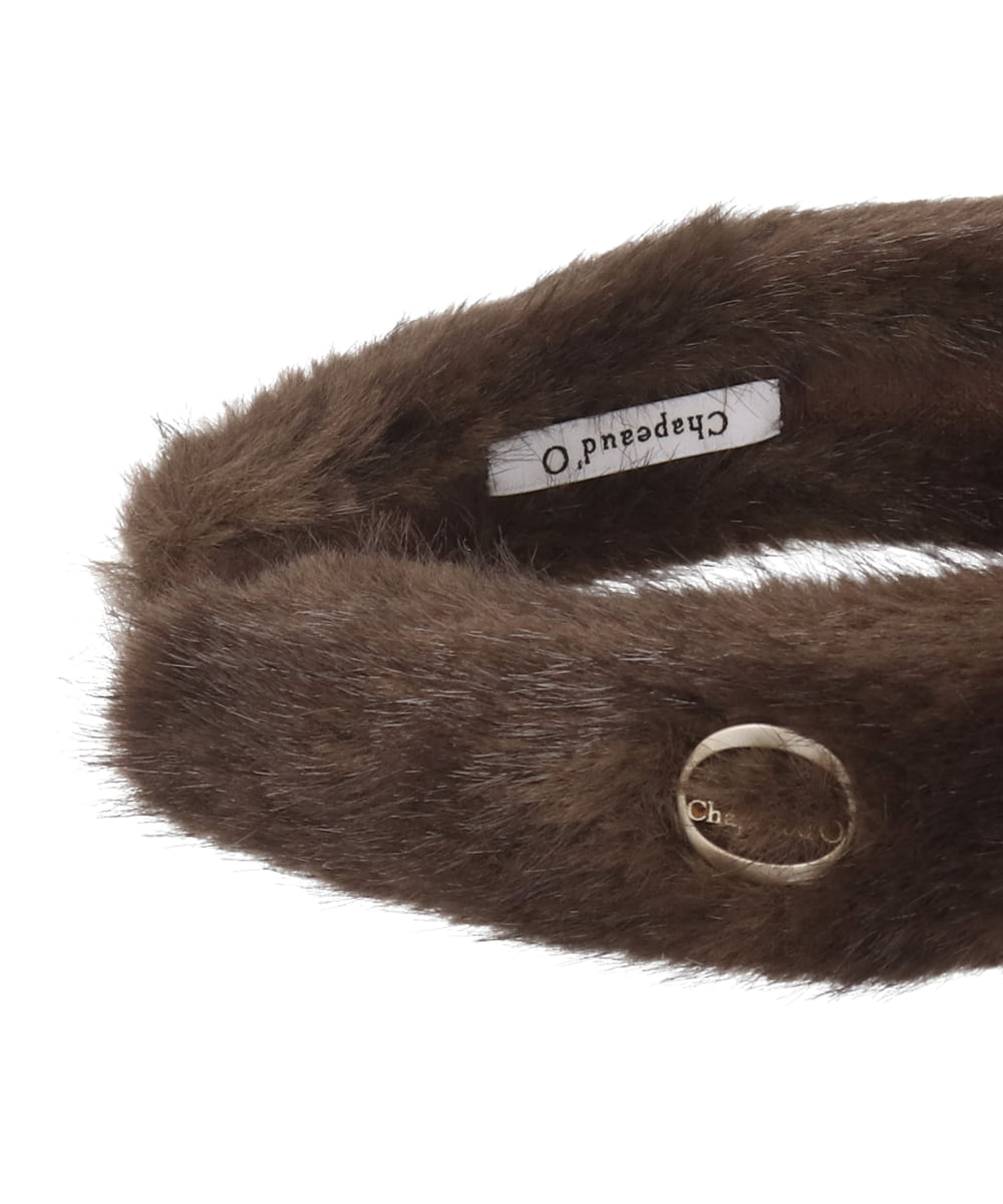 Chapeau d' O  Mink Fur Headband — 商品写真 8