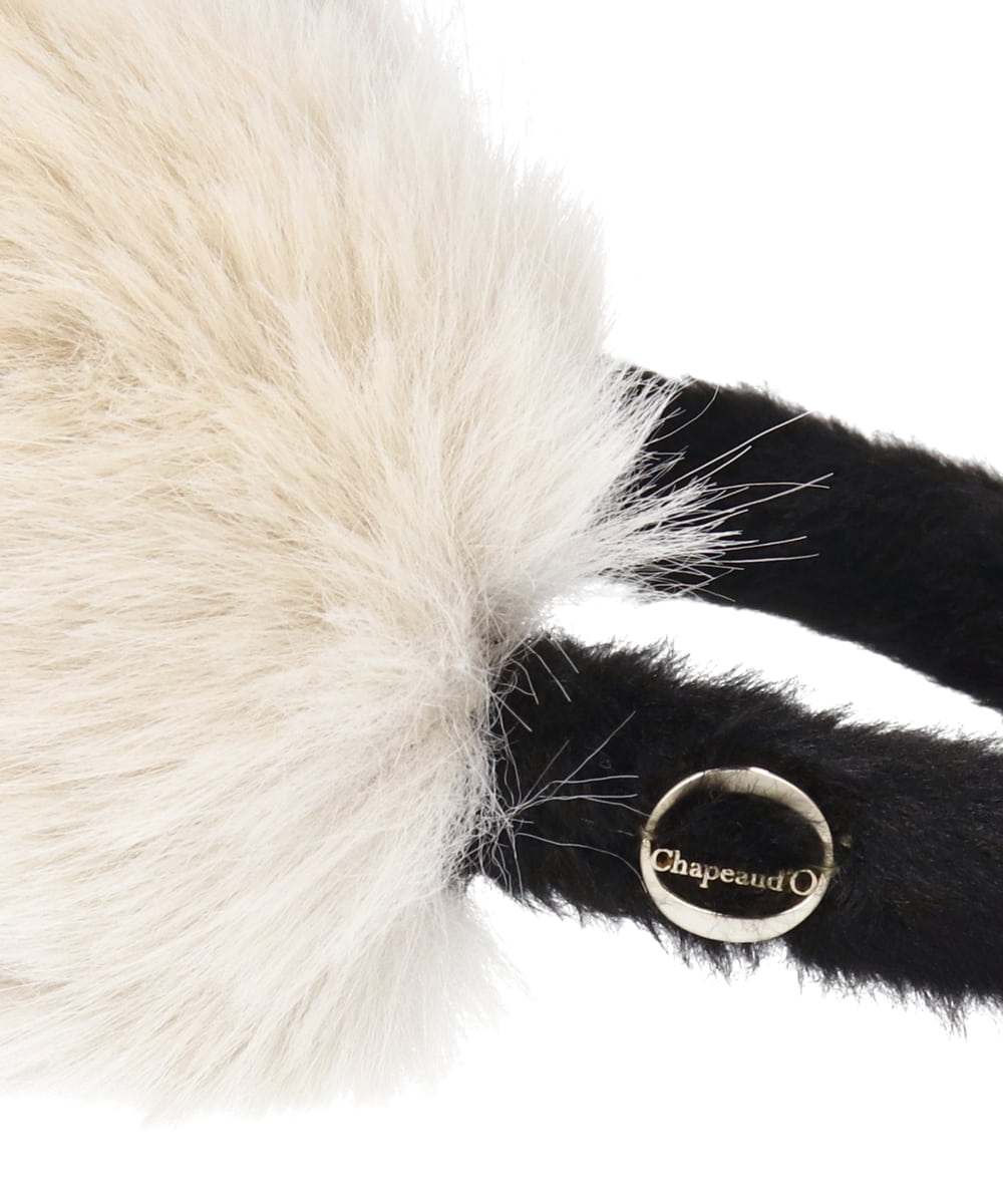 Chapeau d' O  Fox Fake Fur Earmuff — 商品写真 12
