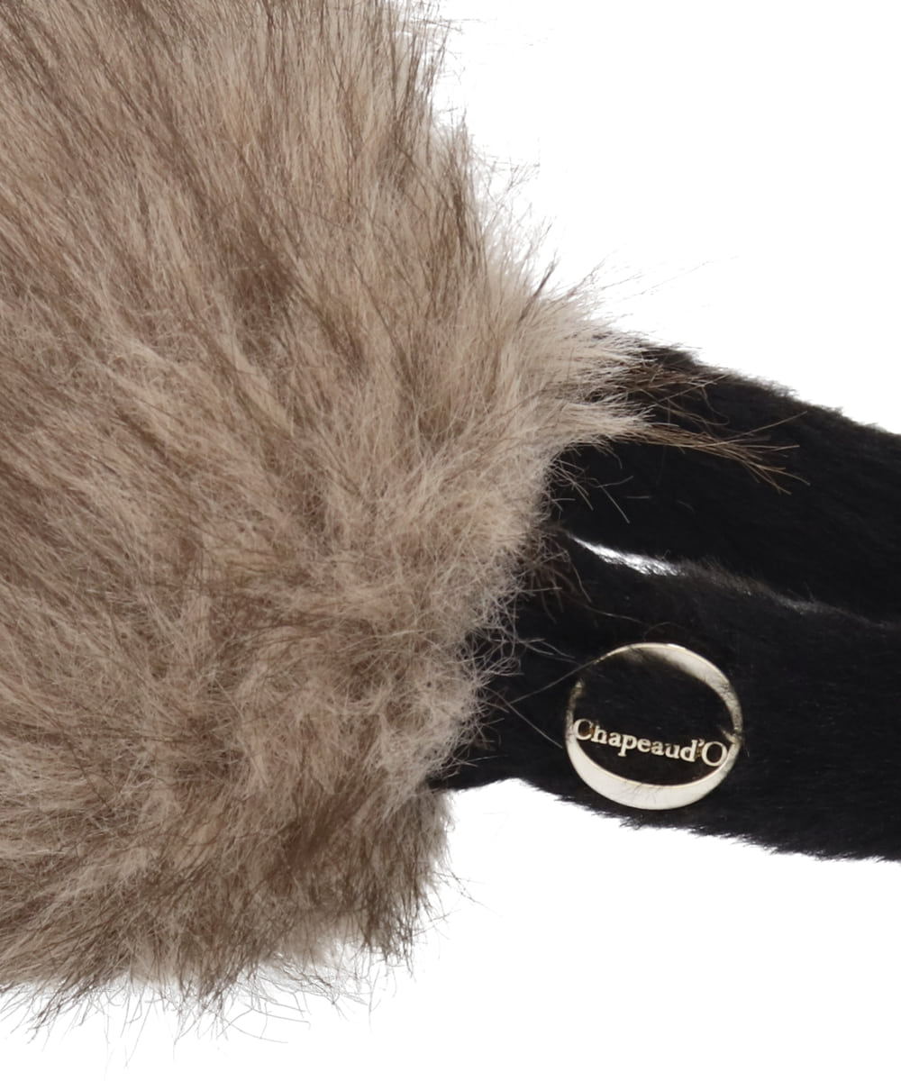 Chapeau d' O  Fox Fake Fur Earmuff — 商品写真 16