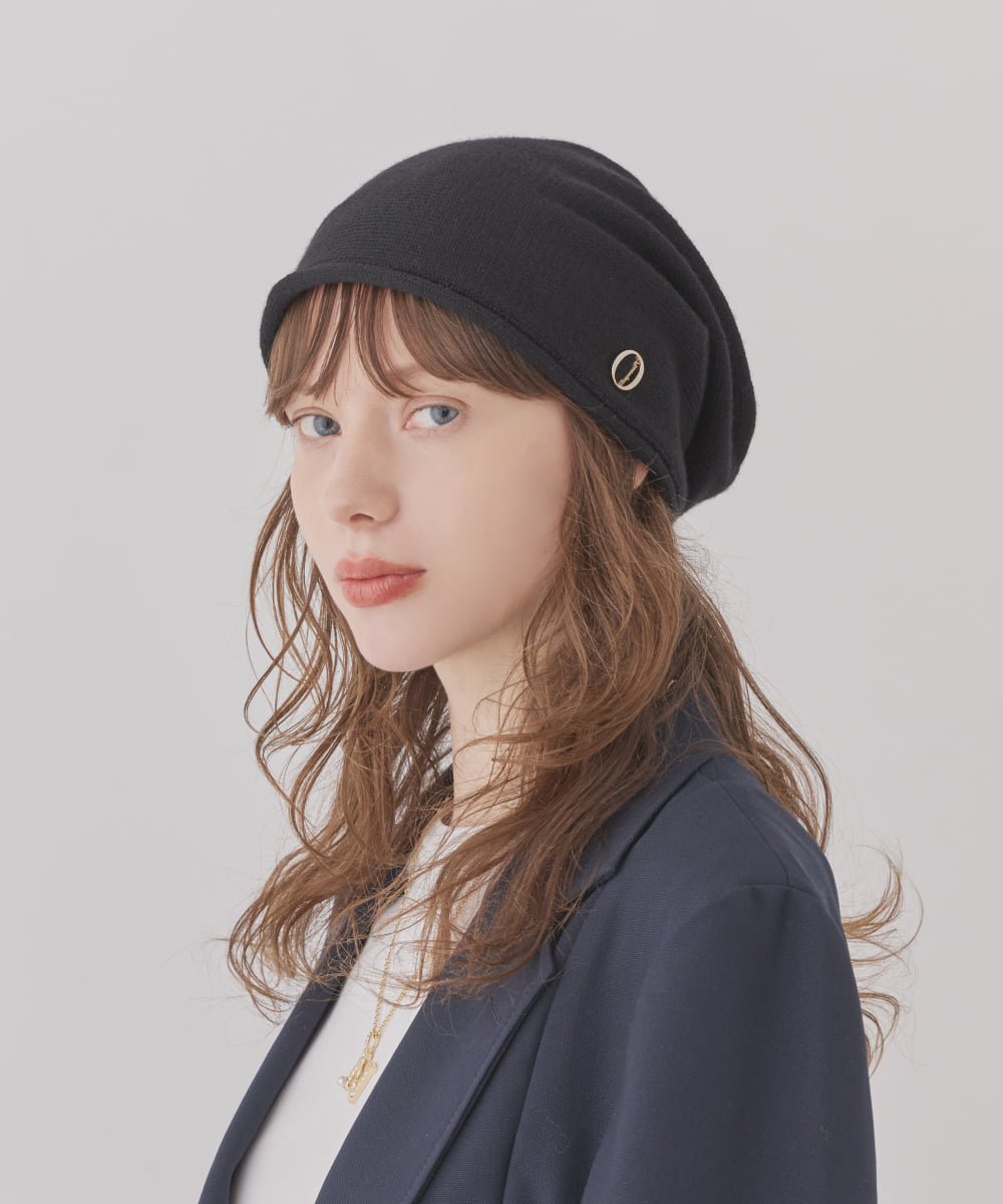 Chapeau d' O  Knit Roll Beanie Cure