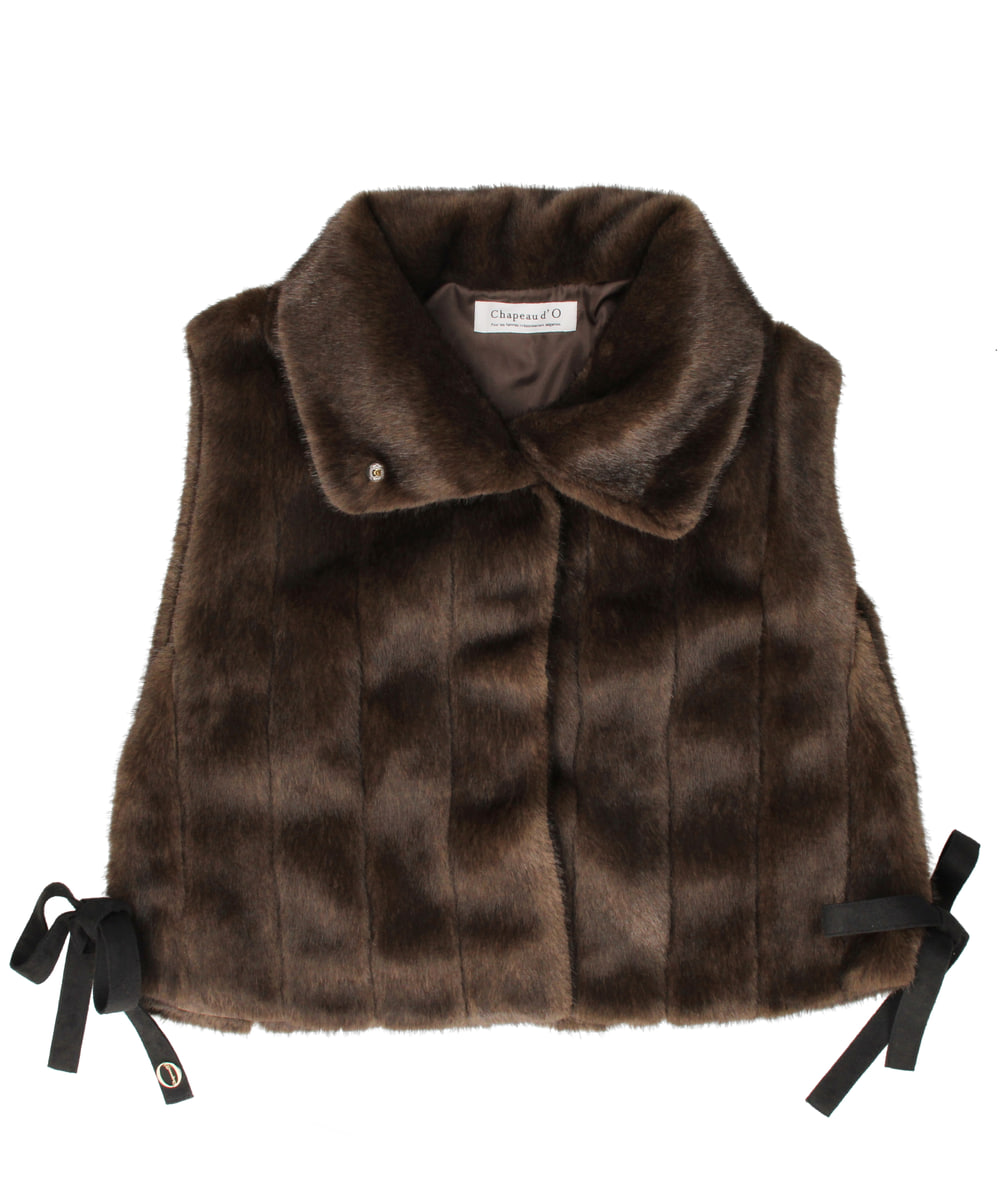 Chapeau d' O  Arrange Fur Vest・服飾 — 商品照片 11