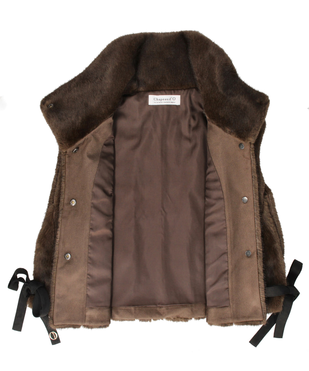 Chapeau d' O  Arrange Fur Vest・服飾 — 商品照片 12